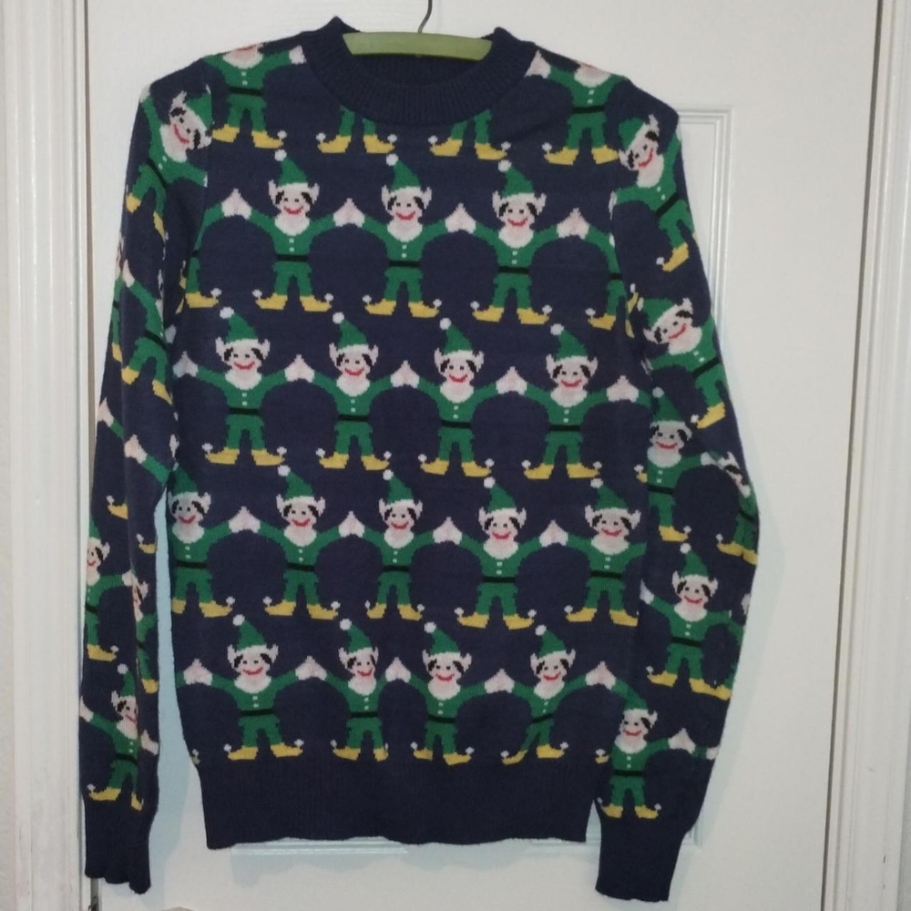 Knit Knack Christmas Elf Sweater